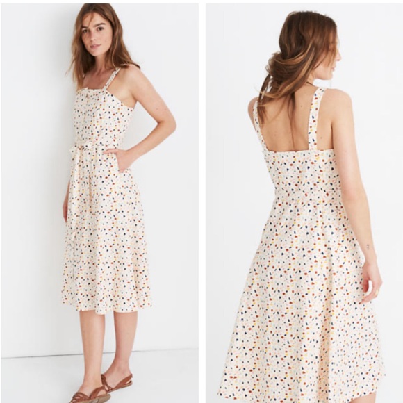madewell terrazzo dress